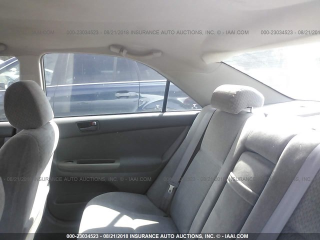 4T1BE32K63U693904 - 2003 TOYOTA CAMRY LE/XLE/SE 银色 照片 8