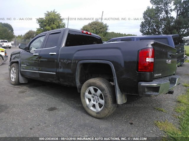 1GTV2VEC9EZ309436 - 2014 GMC SIERRA K1500 SLT GRAY photo 3