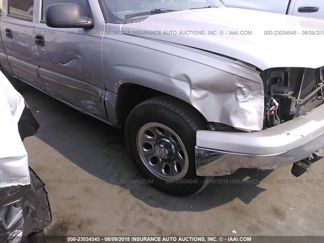 2GCEC13V061219354 - 2006 CHEVROLET SILVERADO C1500 TAN photo 6