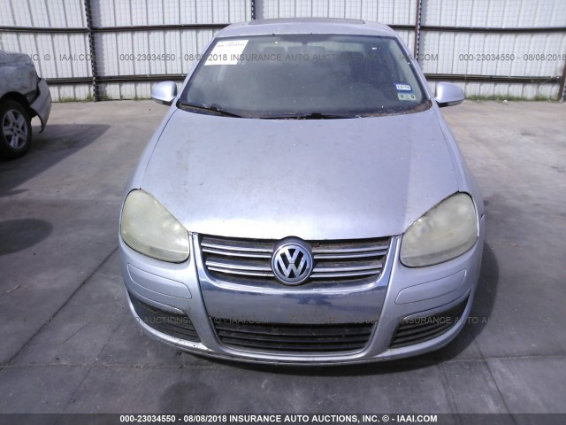 3VWEG71KX7M076629 - 2007 VOLKSWAGEN JETTA WOLFSBURG 银色 照片 6
