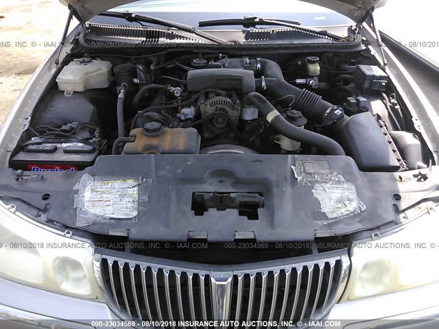 1LNHM81WXYY831412 - 2000 LINCOLN TOWN CAR EXECUTIVE شامبانيا صورة 10