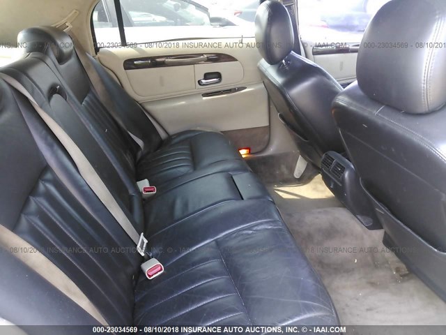 1LNHM81WXYY831412 - 2000 LINCOLN TOWN CAR EXECUTIVE شامبانيا صورة 8