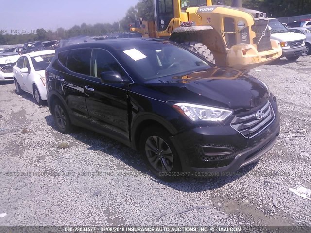 5XYZTDLB2GG352746 - 2016 HYUNDAI SANTA FE SPORT  BLACK photo 1