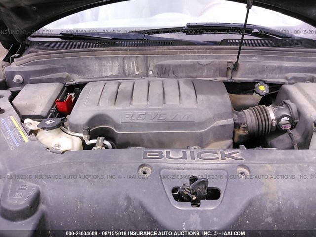 5GAEV23778J191712 - 2008 BUICK ENCLAVE CXL 蓝色 照片 10