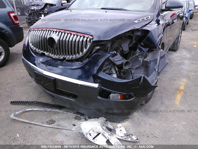5GAEV23778J191712 - 2008 BUICK ENCLAVE CXL 蓝色 照片 6