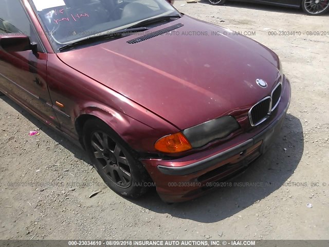 WBAAM3337XFP61984 - 1999 BMW 323 I AUTOMATIC RED photo 6