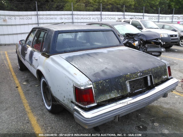 6S69R6Q513845 - 1976 CADILLAC SEVILLE BLACK photo 3