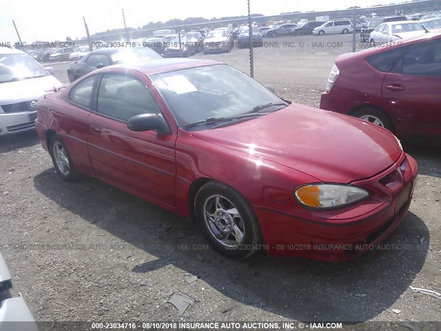 1G2NW12E35M153818 - 2005 PONTIAC GRAND AM GT RED photo 1