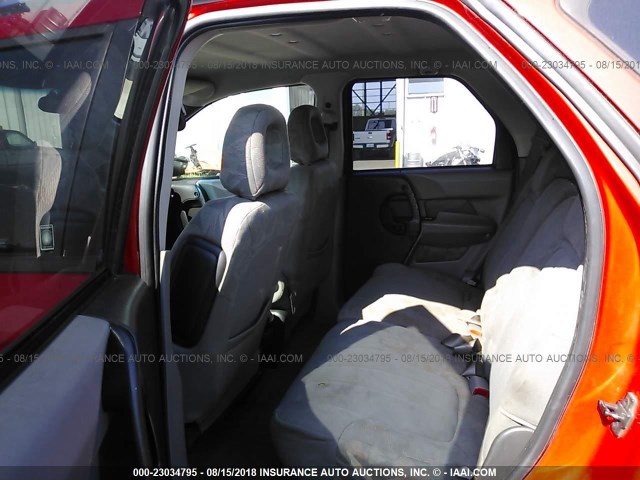 3G7DA03E81S533566 - 2001 PONTIAC AZTEK RED photo 8