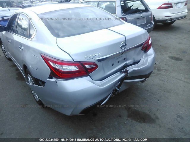 1N4AL3AP9GN384758 - 2016 NISSAN ALTIMA 2.5/S/SV/SL/SR SILVER photo 6