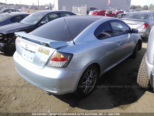 JTKDE167570150637 - 2007 TOYOTA SCION TC 银色 照片 4