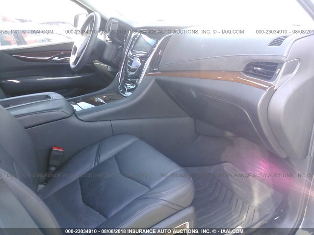 1GYS3HKJ2HR289890 - 2017 CADILLAC ESCALADE ESV LUXURY GRAY photo 5