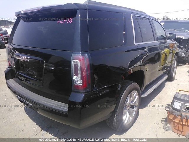 1GKS2AKC9FR201694 - 2015 GMC YUKON SLE BLACK photo 4