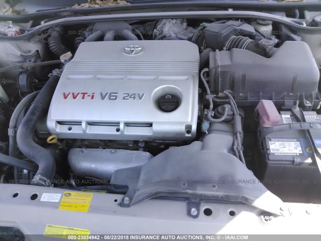 4T1BF32K35U609733 - 2005 TOYOTA CAMRY LE/XLE/SE Qızıl foto 10