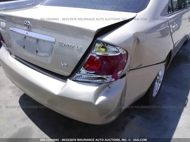 4T1BF32K35U609733 - 2005 TOYOTA CAMRY LE/XLE/SE Qızıl foto 6