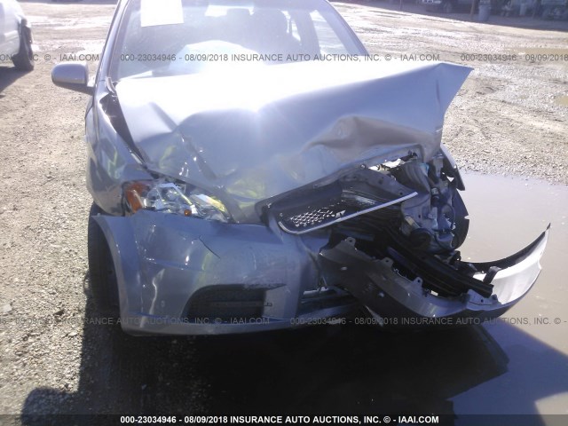 KL1TD566X7B074784 - 2007 CHEVROLET AVEO LS GRAY photo 6