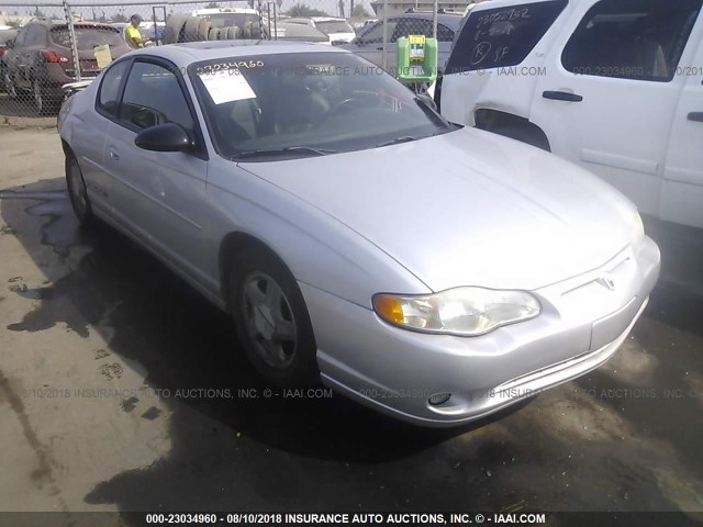 2G1WX15K029391092 - 2002 CHEVROLET MONTE CARLO SS ვერცხლისფერი ფოტო 1