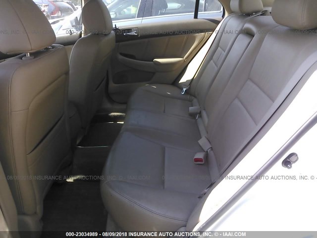 JHMCN36457C002408 - 2007 HONDA ACCORD HYBRID WHITE photo 8