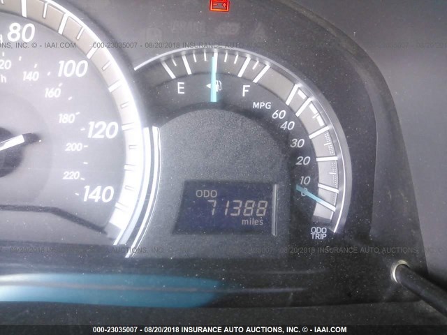 4T1BF1FK2EU746547 - 2014 TOYOTA CAMRY L/SE/LE/XLE წითელი ფოტო 7