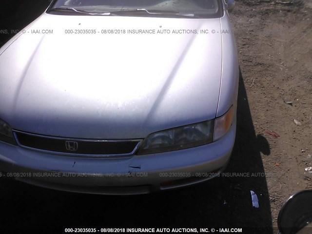 JHMCD563XVC005601 - 1997 HONDA ACCORD LX/EX SILVER photo 6