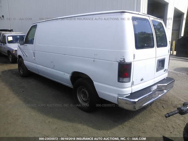 1FTEE14Y9SHA93781 - 1995 FORD ECONOLINE E150 VAN WHITE photo 3