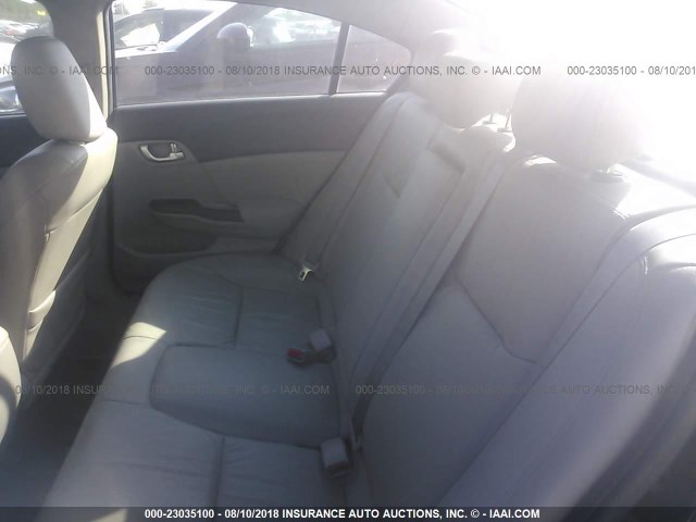 19XFB2F99CE000080 - 2012 HONDA CIVIC EXL 黑色 照片 8