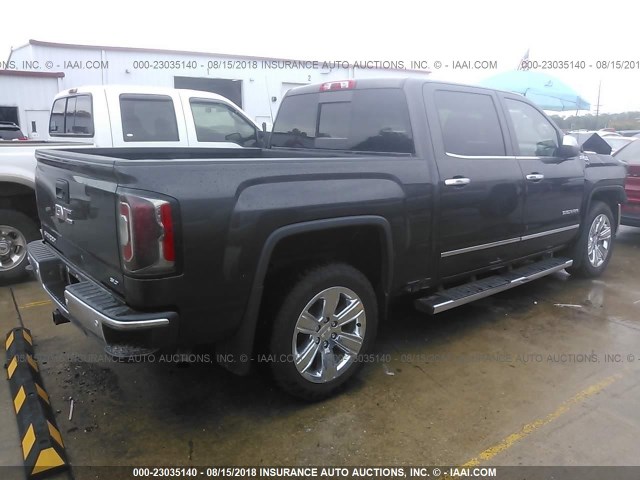 3GTU2NEC4GG122443 - 2016 GMC SIERRA K1500 SLT BLACK photo 4