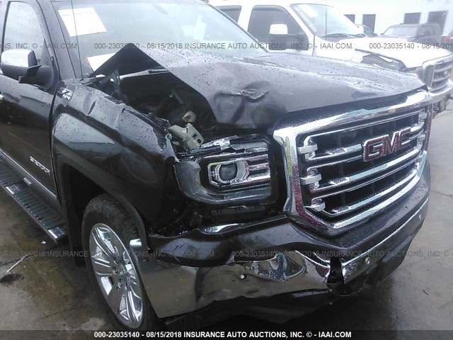 3GTU2NEC4GG122443 - 2016 GMC SIERRA K1500 SLT BLACK photo 6