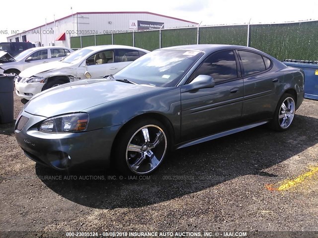 2G2WP552161172116 - 2006 PONTIAC GRAND PRIX Կապույտ լուսանկար 2