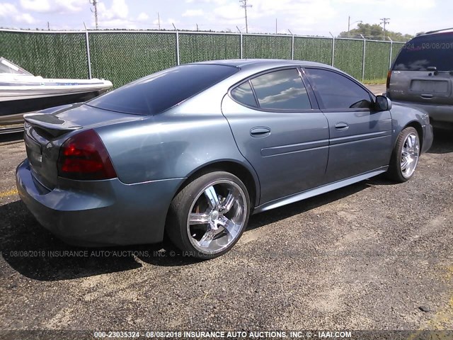 2G2WP552161172116 - 2006 PONTIAC GRAND PRIX Կապույտ լուսանկար 4