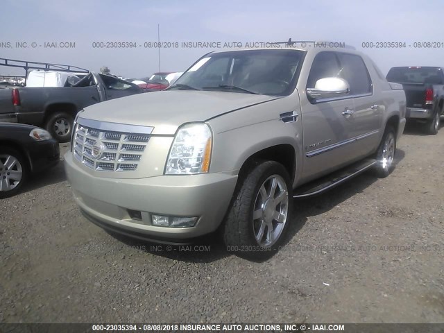 3GYFK62857G307982 - 2007 CADILLAC ESCALADE EXT GOLD photo 2