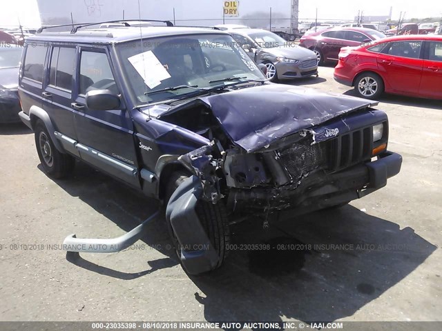 1J4FJ68S5WL173918 - 1998 JEEP CHEROKEE SPORT/CLASSIC ლურჯი ფოტო 6