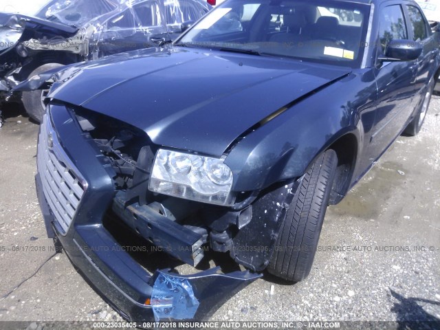 2C3KA53G97H752883 - 2007 CHRYSLER 300 TOURING GRAY photo 6