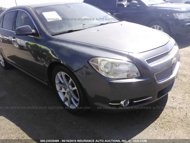 1G1ZK57B694181352 - 2009 CHEVROLET MALIBU LTZ 灰色 照片 6