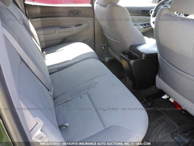 3TMLU4EN9CM086035 - 2012 TOYOTA TACOMA DOUBLE CAB 绿色 照片 8