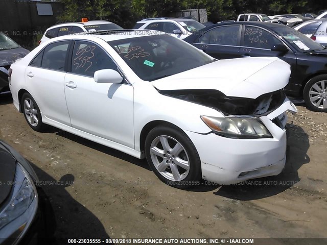 4T1BK46K89U593725 - 2009 TOYOTA CAMRY SE/LE/XLE WHITE photo 1