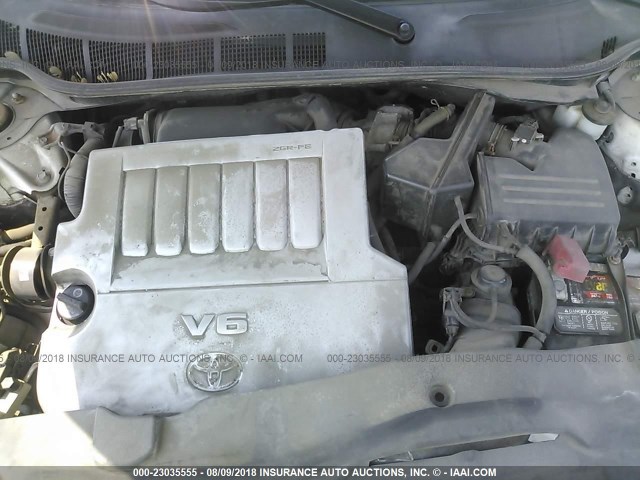 4T1BK46K89U593725 - 2009 TOYOTA CAMRY SE/LE/XLE 白色 照片 10