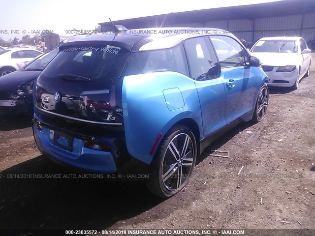 WBY7Z4C52JVD95372 - 2018 BMW I3 REX BLUE photo 4