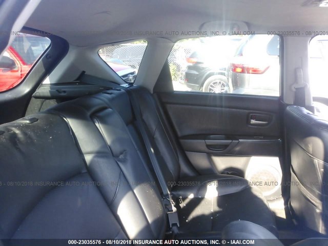 JM1BK344581810537 - 2008 MAZDA 3 HATCHBACK BLUE photo 8