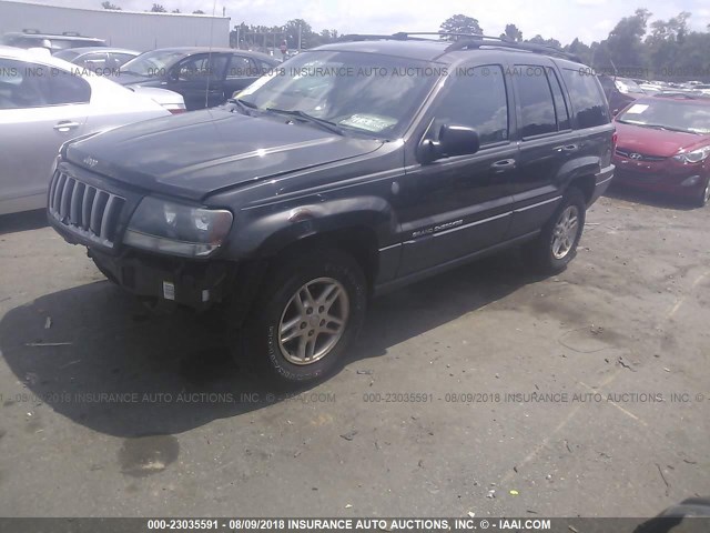 1J8GW48S64C402466 - 2004 JEEP GRAND CHEROKEE LAREDO/COLUMBIA/FREEDOM 灰色 照片 2