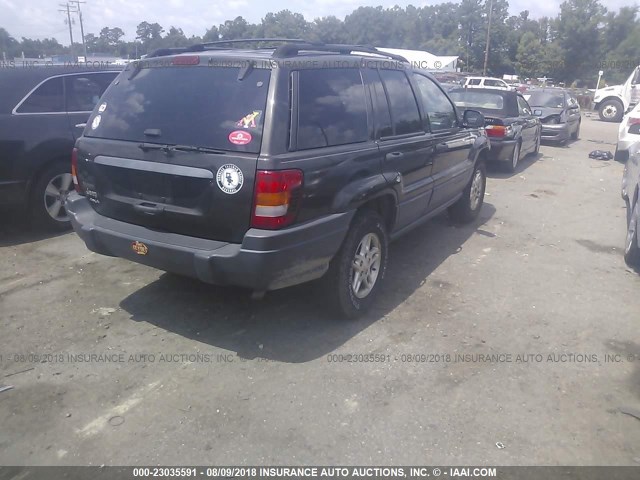 1J8GW48S64C402466 - 2004 JEEP GRAND CHEROKEE LAREDO/COLUMBIA/FREEDOM 灰色 照片 4