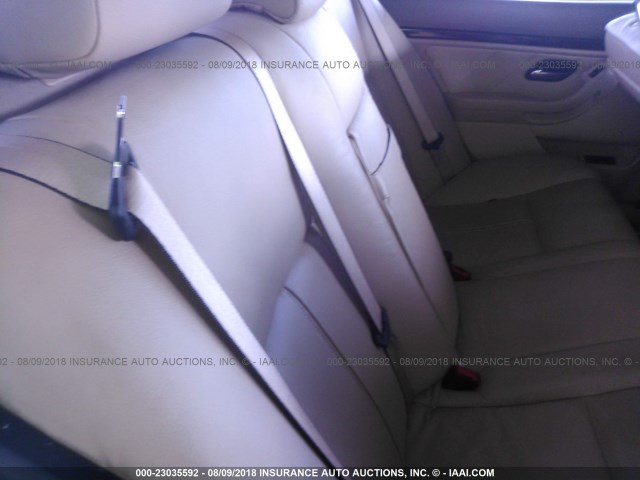 WBADN63433GS56355 - 2003 BMW 540 I AUTOMATIC BLACK photo 8