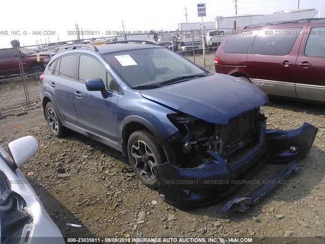 JF2GPACC2DH866426 - 2013 SUBARU XV CROSSTREK 2.0 PREMIUM BLUE photo 1