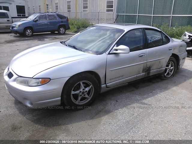 1G2WP52KX2F219425 - 2002 PONTIAC GRAND PRIX GT GRAY photo 2