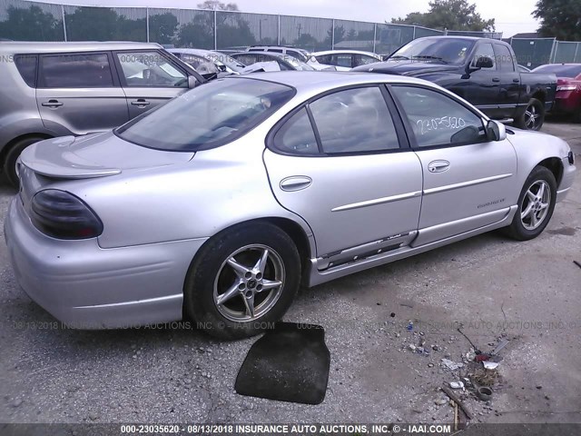 1G2WP52KX2F219425 - 2002 PONTIAC GRAND PRIX GT GRAY photo 4