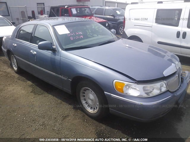 1LNHM81W4YY908551 - 2000 LINCOLN TOWN CAR EXECUTIVE BLUE photo 1
