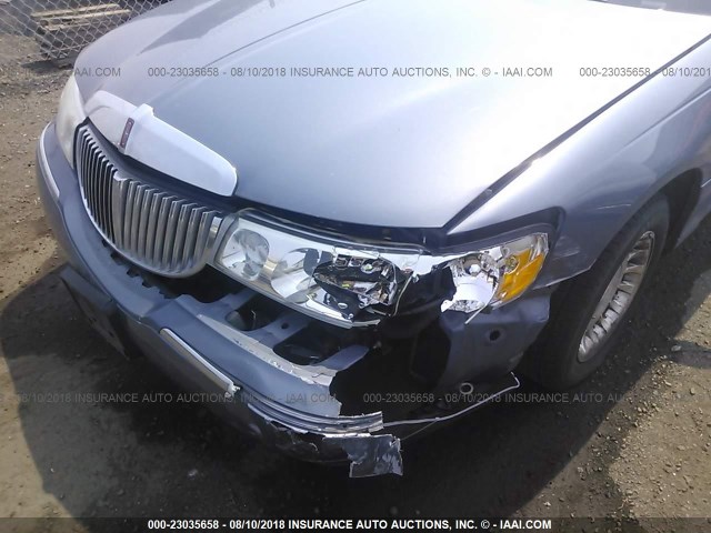 1LNHM81W4YY908551 - 2000 LINCOLN TOWN CAR EXECUTIVE BLUE photo 6