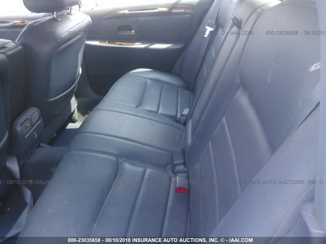 1LNHM81W4YY908551 - 2000 LINCOLN TOWN CAR EXECUTIVE BLUE photo 8