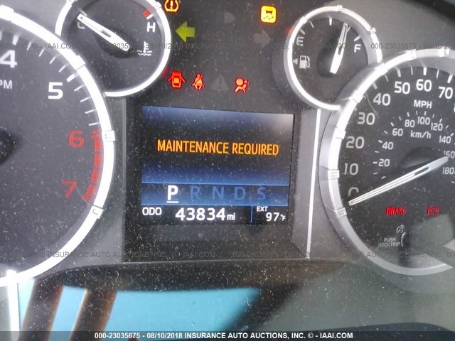 5TFRM5F14GX103528 - 2016 TOYOTA TUNDRA DOUBLE CAB SR/SR5 GRAY photo 7