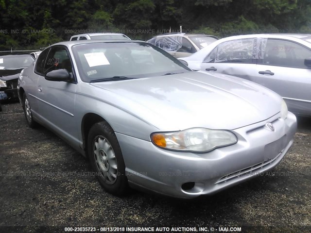 2G1WW12E7Y9204456 - 2000 CHEVROLET MONTE CARLO LS 银色 照片 1